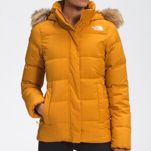 The North Face Women's Mustard Puffer Jacket